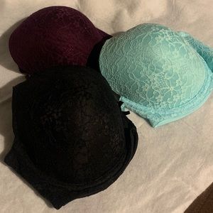 Lot of 3 bras